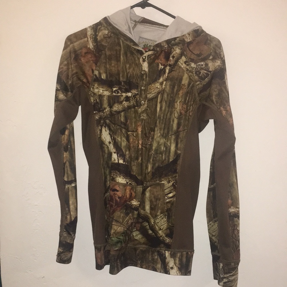 Camp top with hood
